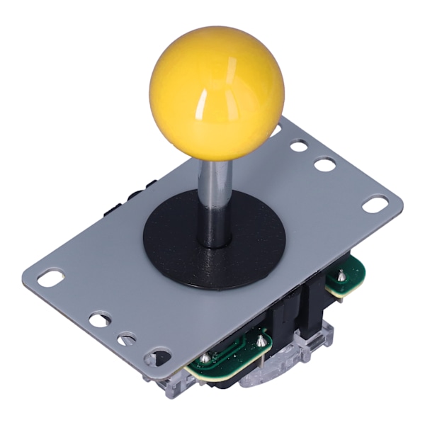 Arcade Joystick Klassisk 5-stifts 8-vägs Arcade Joystick Ersättningsdelar för Xbox 360 för PS2 för PS3 Gul