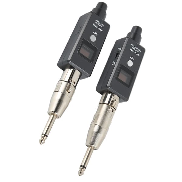 Trådløst mikrofonsystem XLR-sender mottakeradapter for dynamisk mikrofon