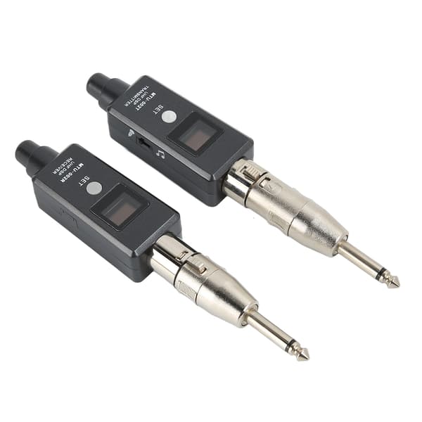 Trådløst mikrofonsystem XLR-sender mottakeradapter for dynamisk mikrofon