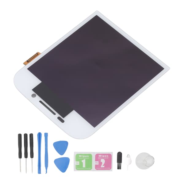 BlackBerry Classic Q20 Vit LCD Digitizer Touch Screen Ersättningsdisplay