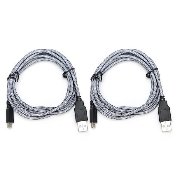 2 st 1,5 m PVC värd Micro USB laddningskabel Hållbar passform för Nintendo New 3DSXL NDSi 2DS
