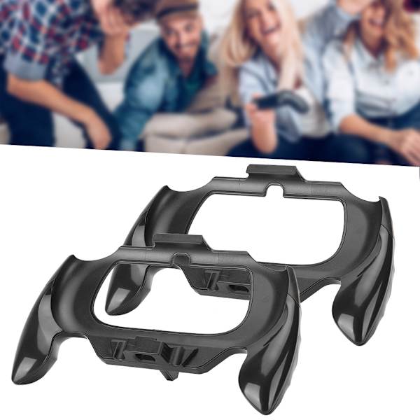 2 stk. Gamepad Styrehåndtak Håndgrep Brakett Støtte Tilbehør for Sony PSV2000 for PSVITAblack