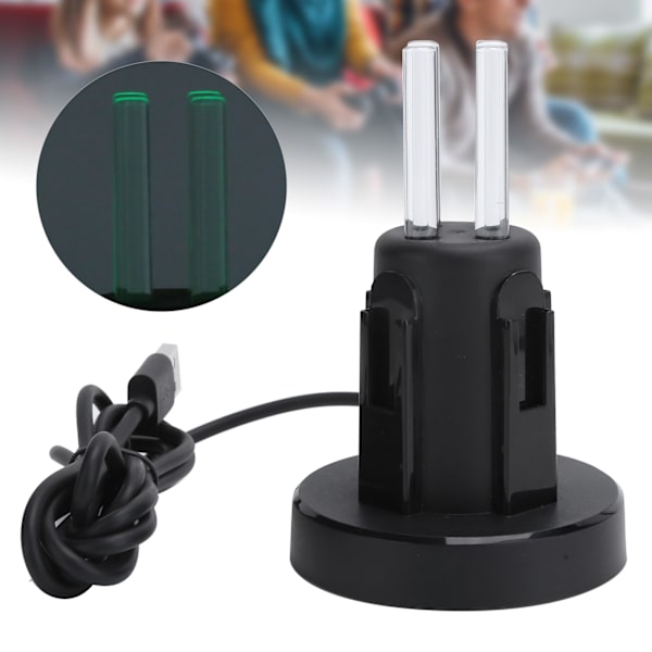 USB-laderdokk for Joy-Con-kontrollere med 4 porter og LED-lys