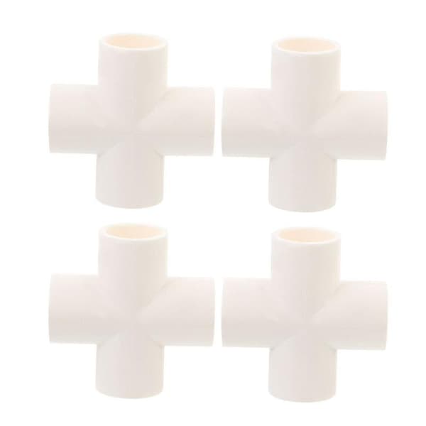 4 kpl PVC-putkisovitin