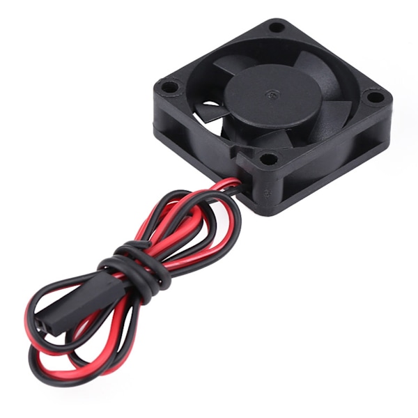 Musta DC-jäähdytyspuhaltimen RC-moottorille - 30x30mm Auton osat