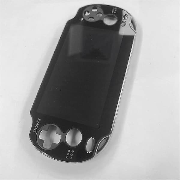 【bt02】PSVITA 1000 OLED LCD Screen Assembly with Touch Screen and Frame - Replacement Black