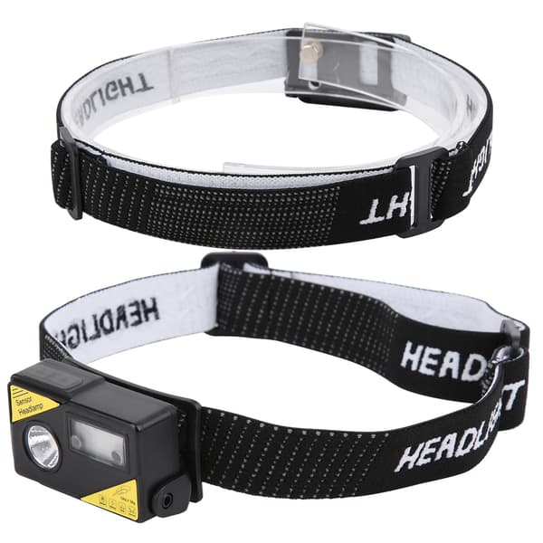 K180 LED Lettvekt USB-Lading Hodelykt Hattklips Integrert Induksjons Sterkt Lys