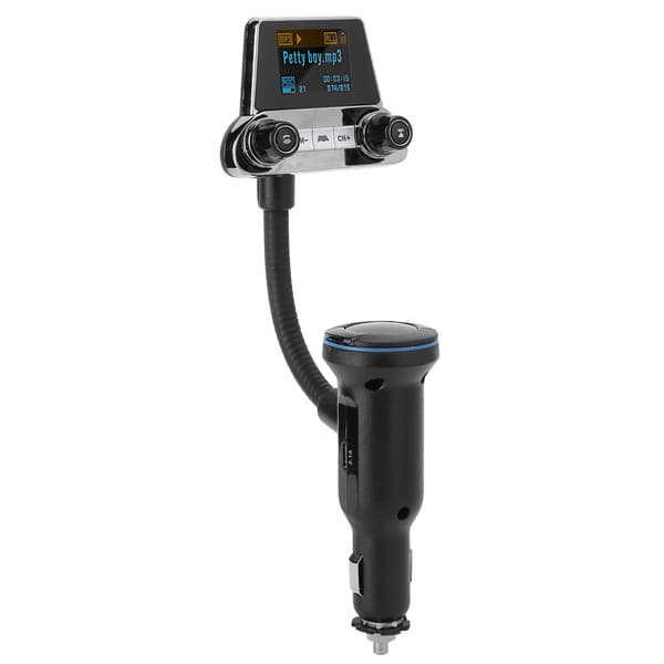 BT14 Bluetooth 5.0 FM-sender QC3.0 Hurtigoplader USB AUX Input Output Håndfri Opkald