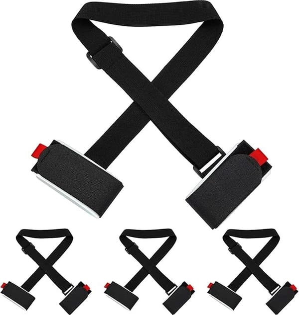 [02] 4-pak skibånd / skiholder – Bærerem til ski 223
