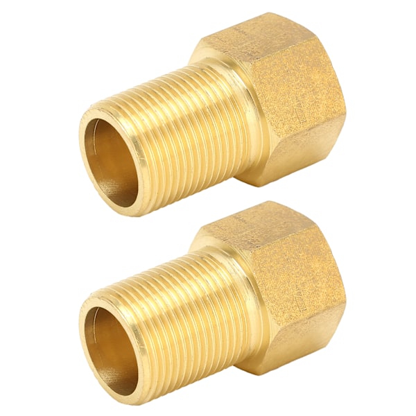 2 stk. G3/4 Haveadapter Messingforbindelsesrør Fittings til Havevanding 50 mm