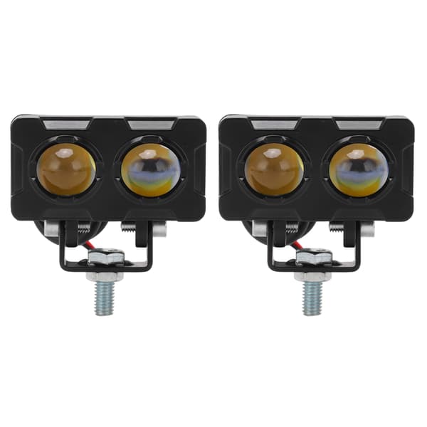 Motorcykel LED Arbetslampa Par M8 Monteringsöppning för Off Road UTV ATV