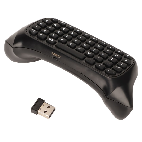 Trådlös kontrolltangentbord 2.4G Bärbar Mini Gaming Chatpad Meddelandetangentbord för Xbox One