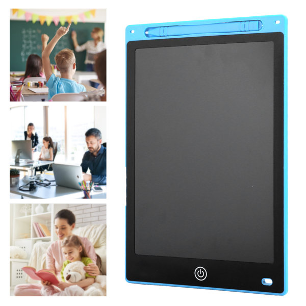 10-tommers elektronisk figur LCD-skriveblokk tegnebrett Barnebok for familieskole
