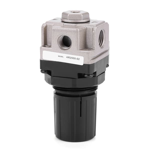 Pneumatisk regulator justerbar lufttryck kompressor kontrollventil mätare G1/4 anslutning