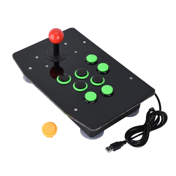 USB Arcade Fighting Game Console Joystick No Delay Controller til PC Computerspil- W