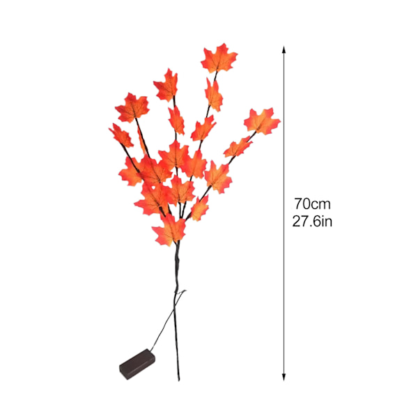 Maple Leaf Grenlyskæde - 2 stk.