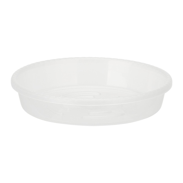(5 stk. transparente 160 (ydre diameter: 15 cm indre diameter: 11,8 cm) egnet til: 6 tommer/7 tommer) matchende bakke