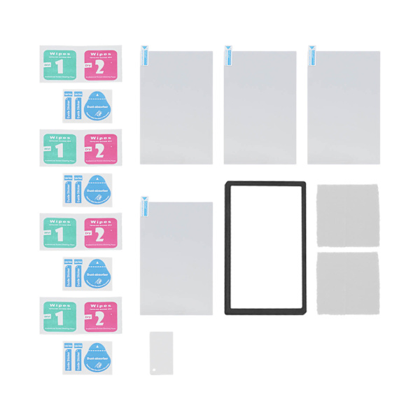 4-pack Skärmskydd för Switch OLED-konsol, Härdat Glas, Fingeravtrycksresistent, Professionell