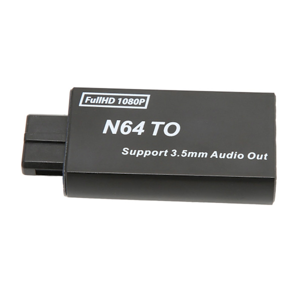 N64 til HD Multimedia Interface Konverter 1080p Support PAL NTSC Videospil Adapter med 3,5 mm Interface