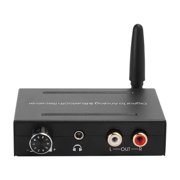 Bluetooth-mottaker koaksial optisk inngang 3,5 mm RCA-utgang lyddekoder