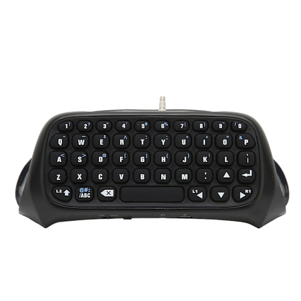Langaton Mini Bluetooth-näppäimistö DC 5V Vakaa Kannettava Pelikonsolin Viestien Näppäimistö PS4-ohjaimelle