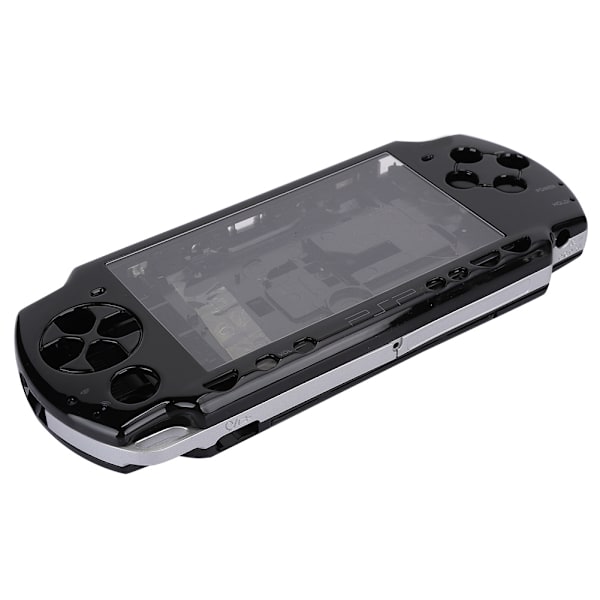 Ersättningshölje för PSP2000-konsol i ABS-material med skruvmejsel, svart