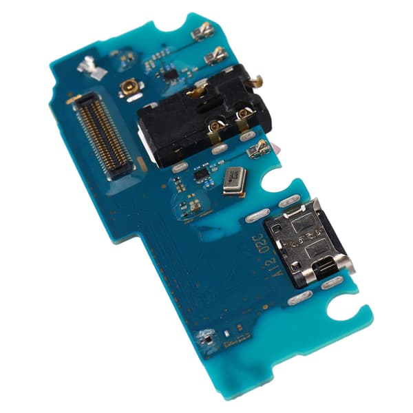 Samsung A12 A125F DS USB Ladekontakt Dock Connector Board Tail Plug Lade Tilbehør