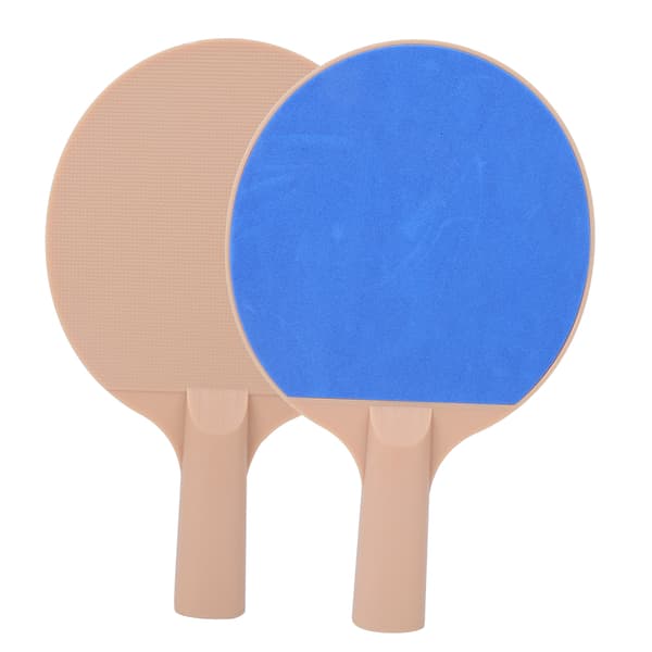 Miljövänlig Plast Elastisk Utomhus Bordtennisracket Set för Barn