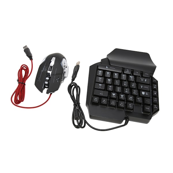 Tangentbord och Mus Konverteringsset Trådbunden Trådlös RGB Mekanisk Tangentbord Mus Adapter Combo för Android för Harmony för IOS
