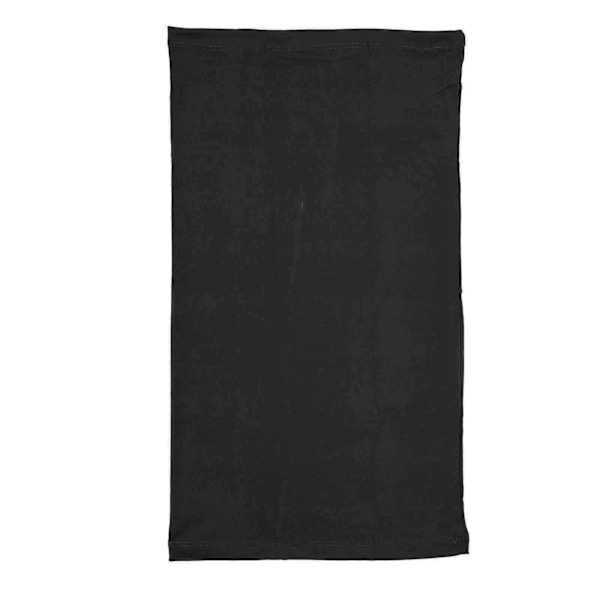 Utomhus isilkscarf, mjuk, andningsbar, tvättbar, anti-UV cykelmask och halsduk (svart)