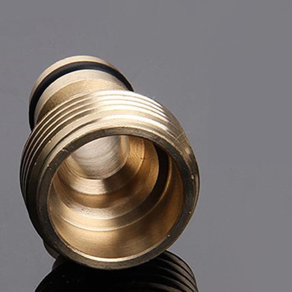 6-punkts 3/4 han-nippelforbindelse, aluminium vandpistol bundforbindelse