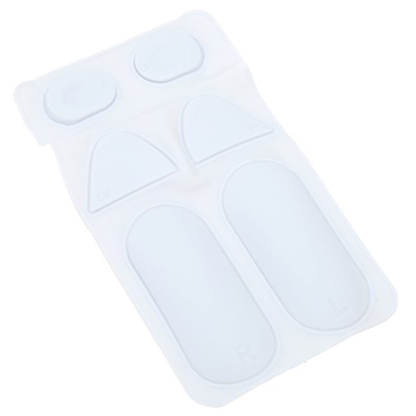 Spillsikre silikonputer for PS VR2 Sense-kontroller, svettebestandig, uten rester