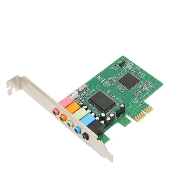 PCIe Lydkort 5.1 Kanal med EAX Lydteknologi DirectSound 3D til PC Computer