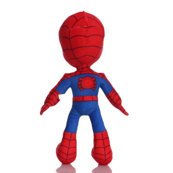 (Vit) Spider man Spiderman plyschdocka- W