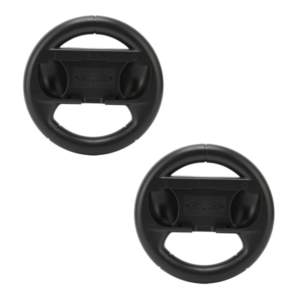 2 stk. Rattet Controller Portable Racing Spil Tilbehørssæt til SwitchSort