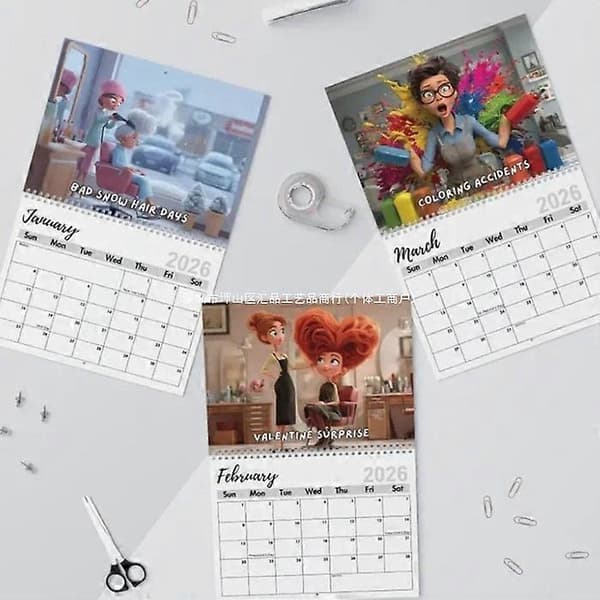 【02】2026 Stylist Humor Kalender