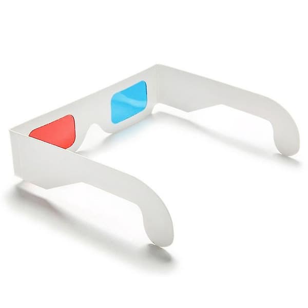 50 stk. 3D-papirbriller