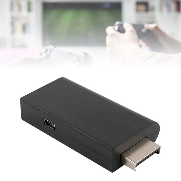 for PS2 til HD Multimedia Interface Converter Adapter Plug and Play Sound Video Converter med USB-kabel