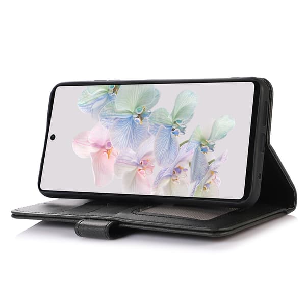 Google Pixel 8 Etui Solid Læder Sort 67