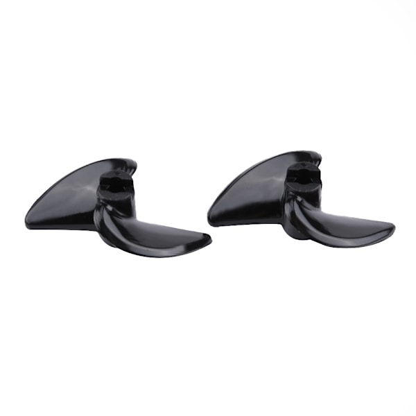 Elektrisk RC O-Båt Tillbehör: 4x40mm CNC-fräst 2-bladig Halv-Immersion Propeller (Set med 2 par)