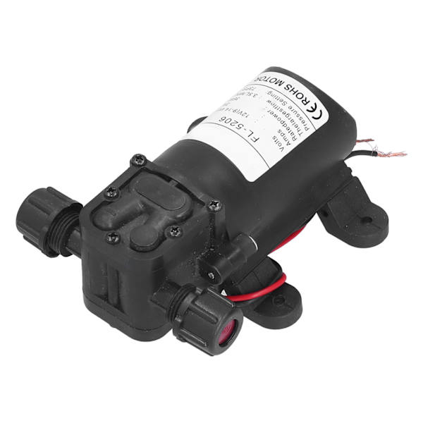 12V 36W Membranpump Dubbelgängad Mini Högtryck DC Vattenpump för Jordbruksbesprutning