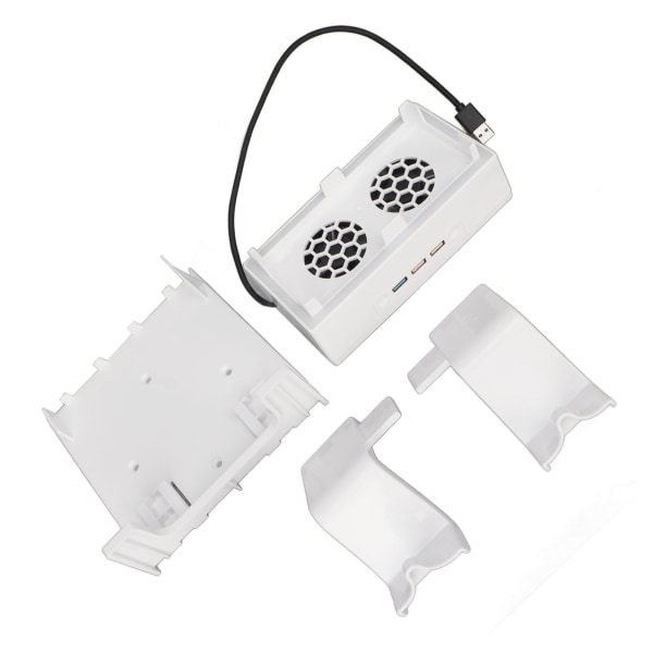 Kylsystem för Xbox Series S - Professionellt, Effektivt, 3-nivåers Justerbar, 7 Färger LED, Väggmonterad