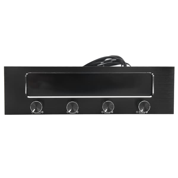 STW 6041 4-kanals CPU-blæsercontroller Frontpanel LCD-skærm Multifunktionel