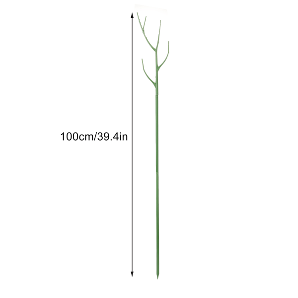 Hageblomsterstativ plante støtte klatre stang klatre pergola blomsterdekorasjon støtte 100 cm