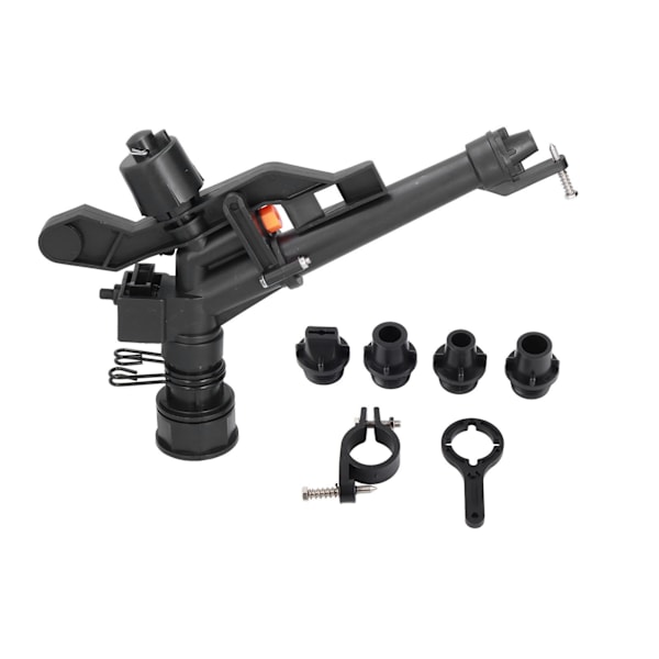 G 1‑1/2 Vandingsdyser ABS Justerbar Vippearms Stor Flow Impact Dyser til Have Græs