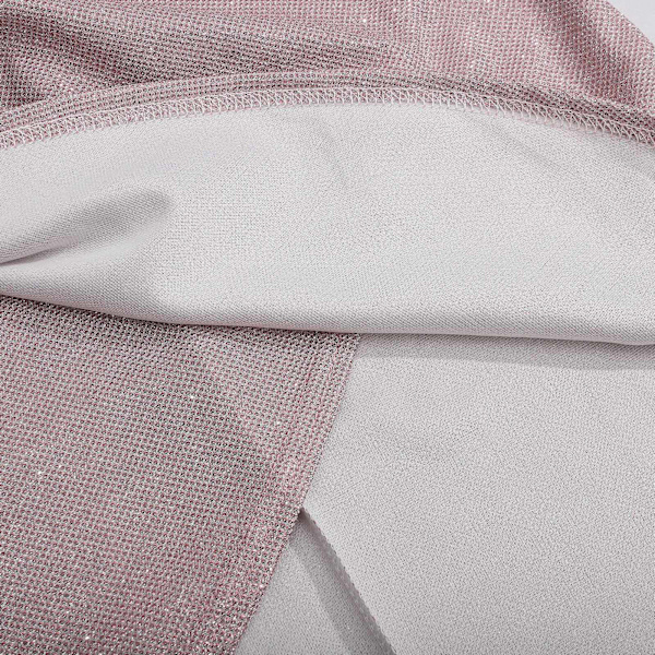 Hip Wrap Klänning Storlek S Rosa Långärmad Andningsbar Stretchig V-ringad Fodral Klänning för Fest