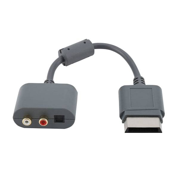 Ny RCA Optisk Lydadapter Konverteringskabel Til XBOX 360