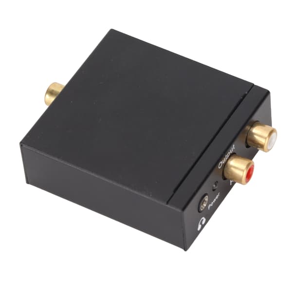 Digital til Analog Konverter Aluminiumlegering DAC med USB-strømkabel