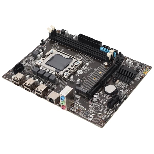 LGA 1356 HM65 Chip 6 Core PC Bundkort CPU Combo med SATA Kabel til Intel Desktop Computer