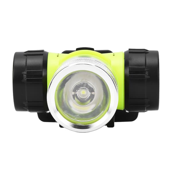 LED vedenpitävä suuritehoinen sukelluskypärälamppu taskulamppu